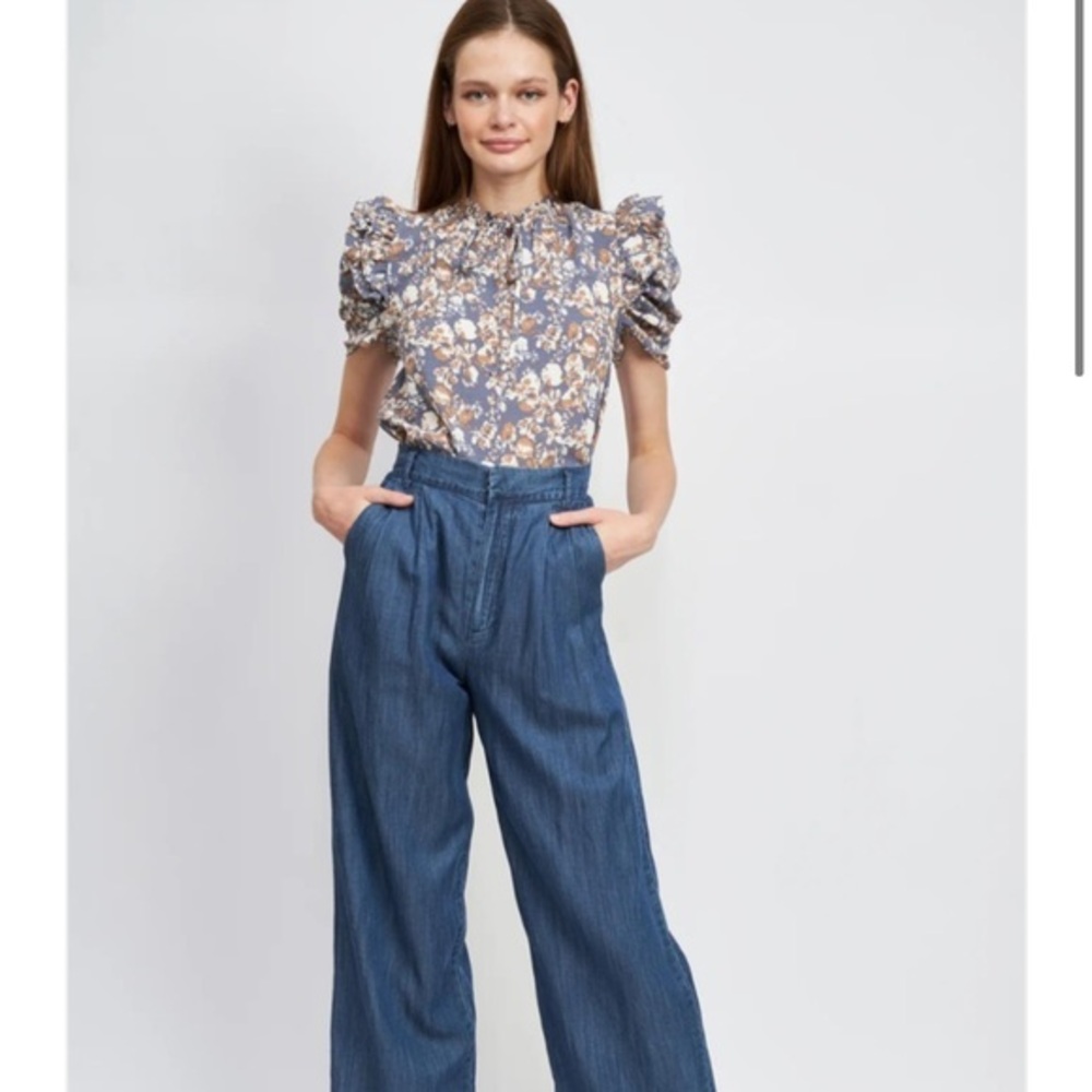 EN SAISON ‘LORIE’ VINTAGE TOP Size Small